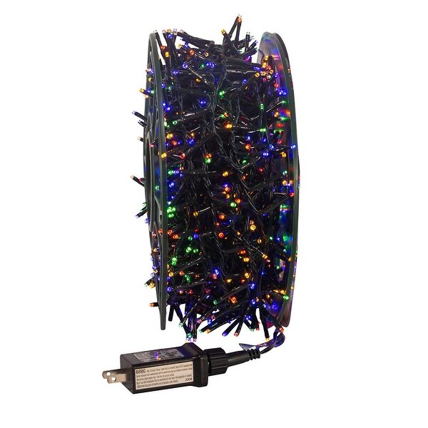 Kurt Adler 1200Light 98Foot MultiColor LED Rice Light Set