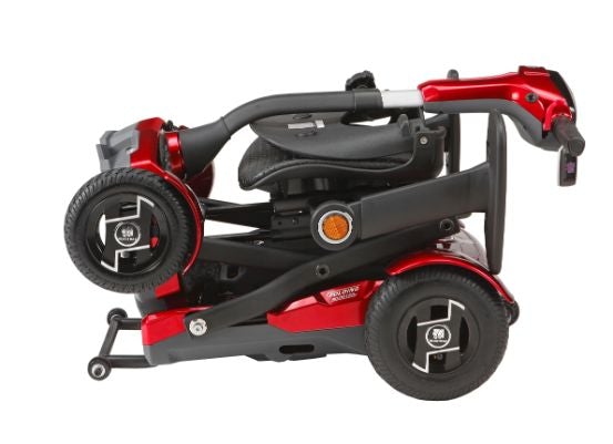 Ev Rider S26Af-Rm Teqno 4 Wheel Power Scooter Ruby Red