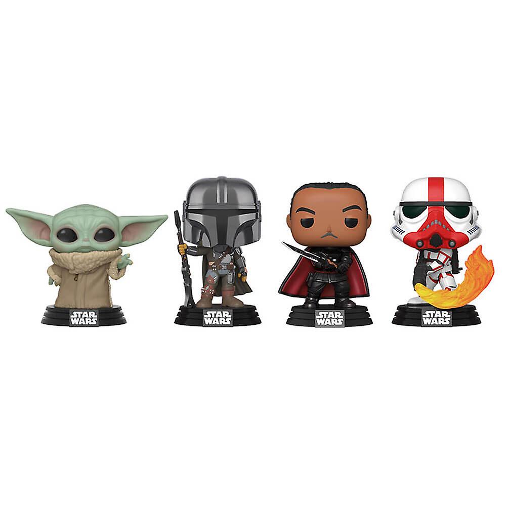 Star Wars The Mandalorian US Exclusive Pop! Vinyl 4-pack