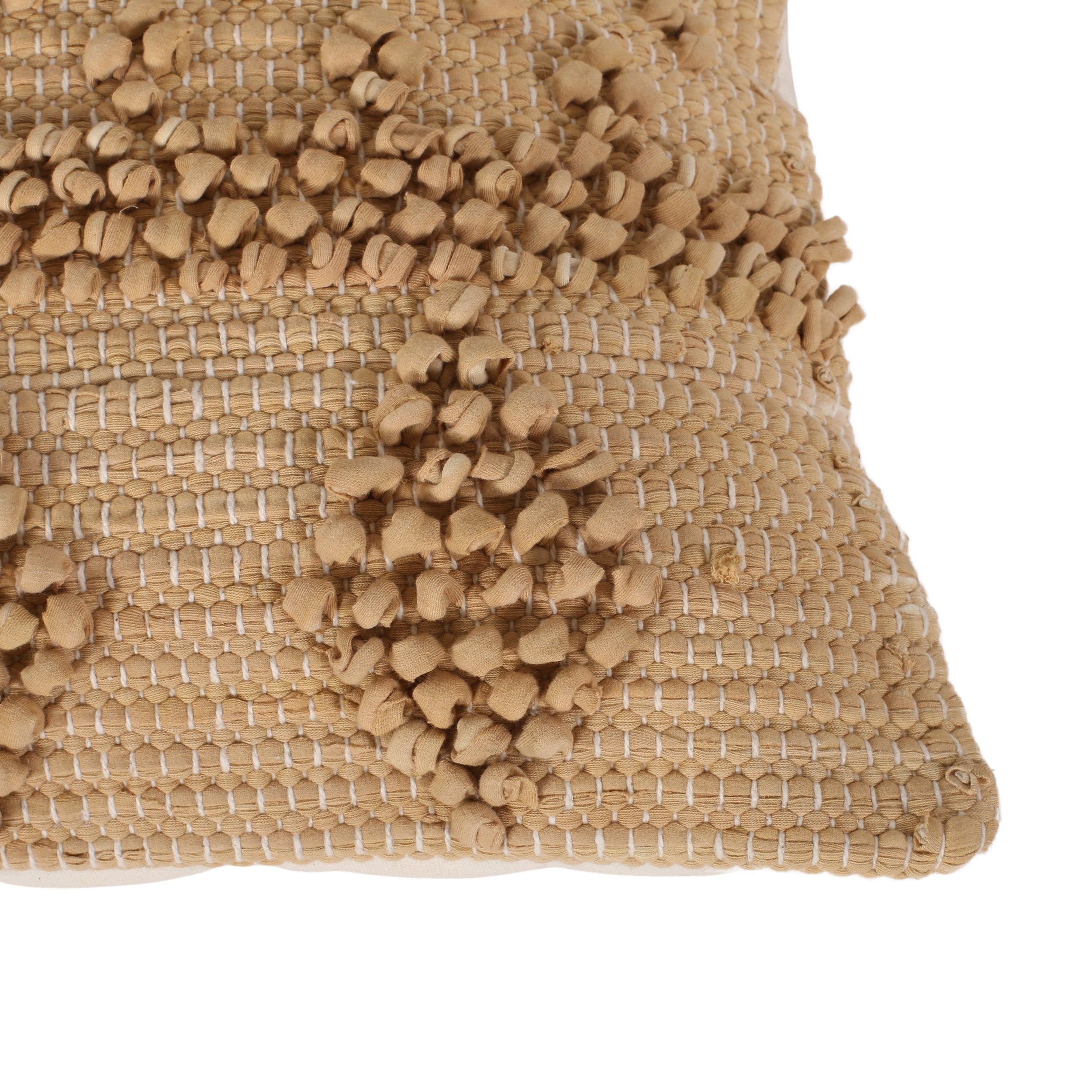 Kent Boho Cotton Chindi Throw Pillow