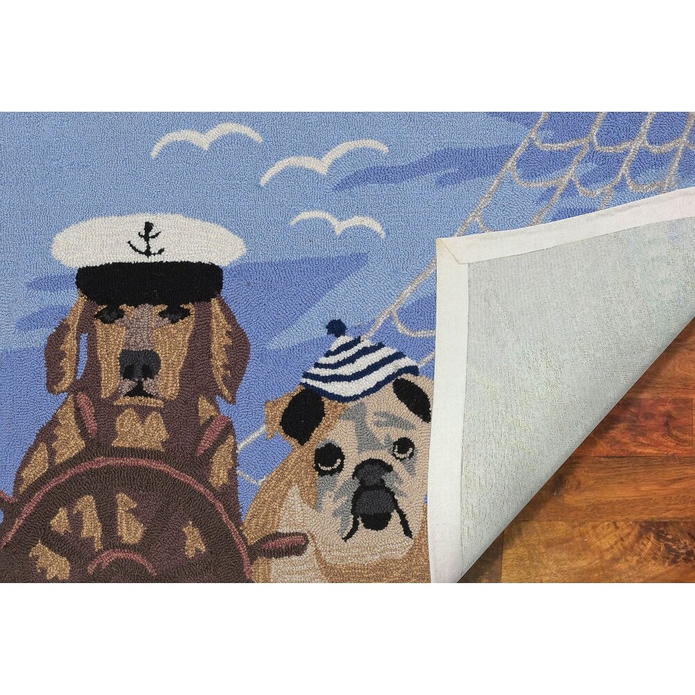 Liora Manne Frontporch Arrf Ye Mateys Indoor/Outdoor Rug