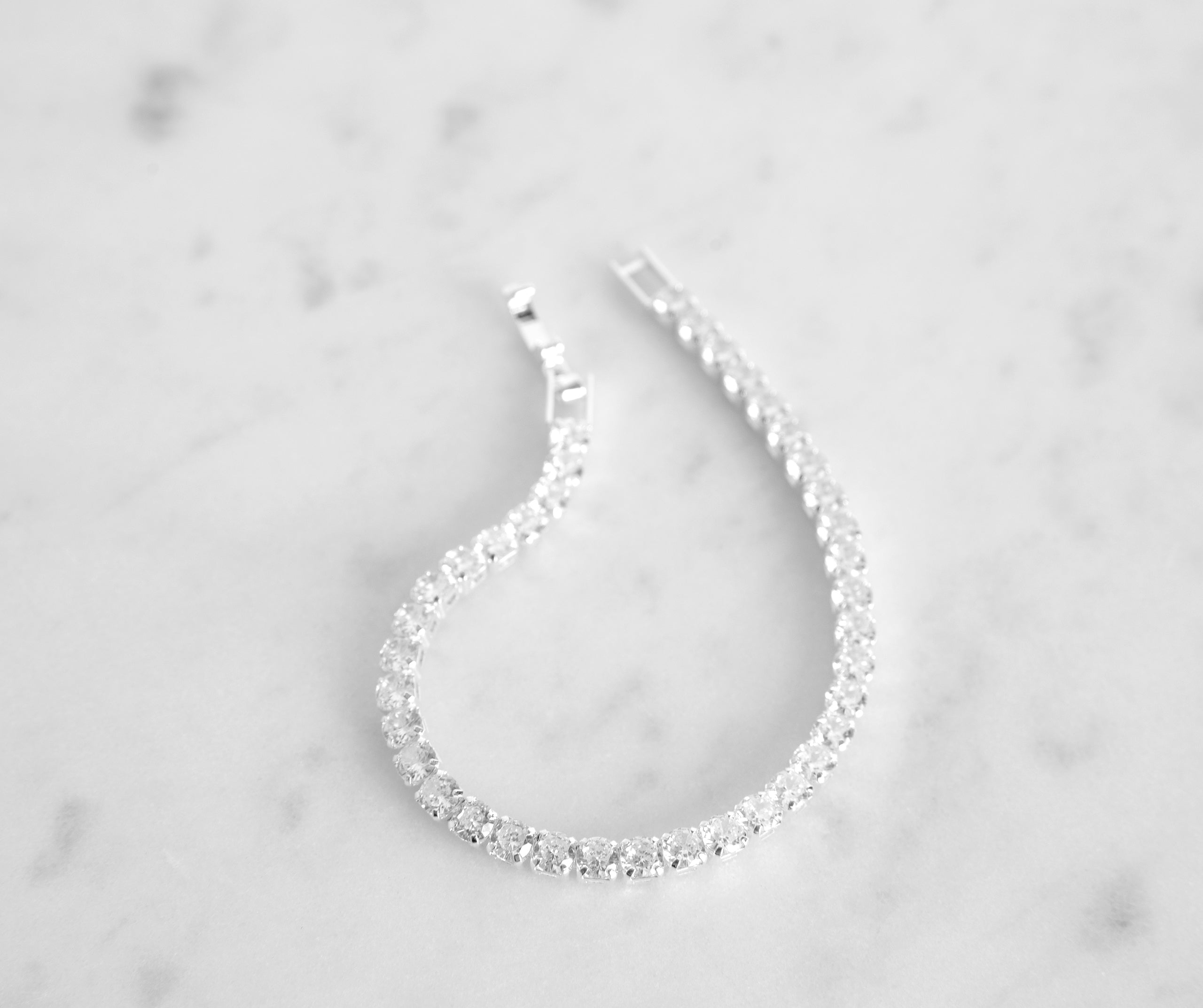 Cubic Zirconia Tennis Bracelet