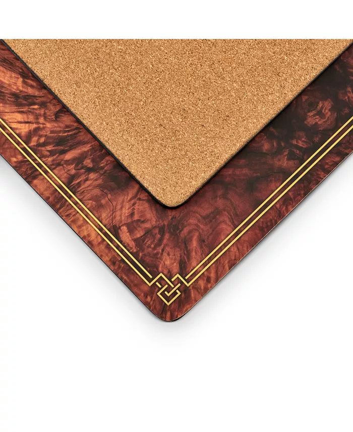 Pimpernel Walnut Burlap Placemats Set of 4