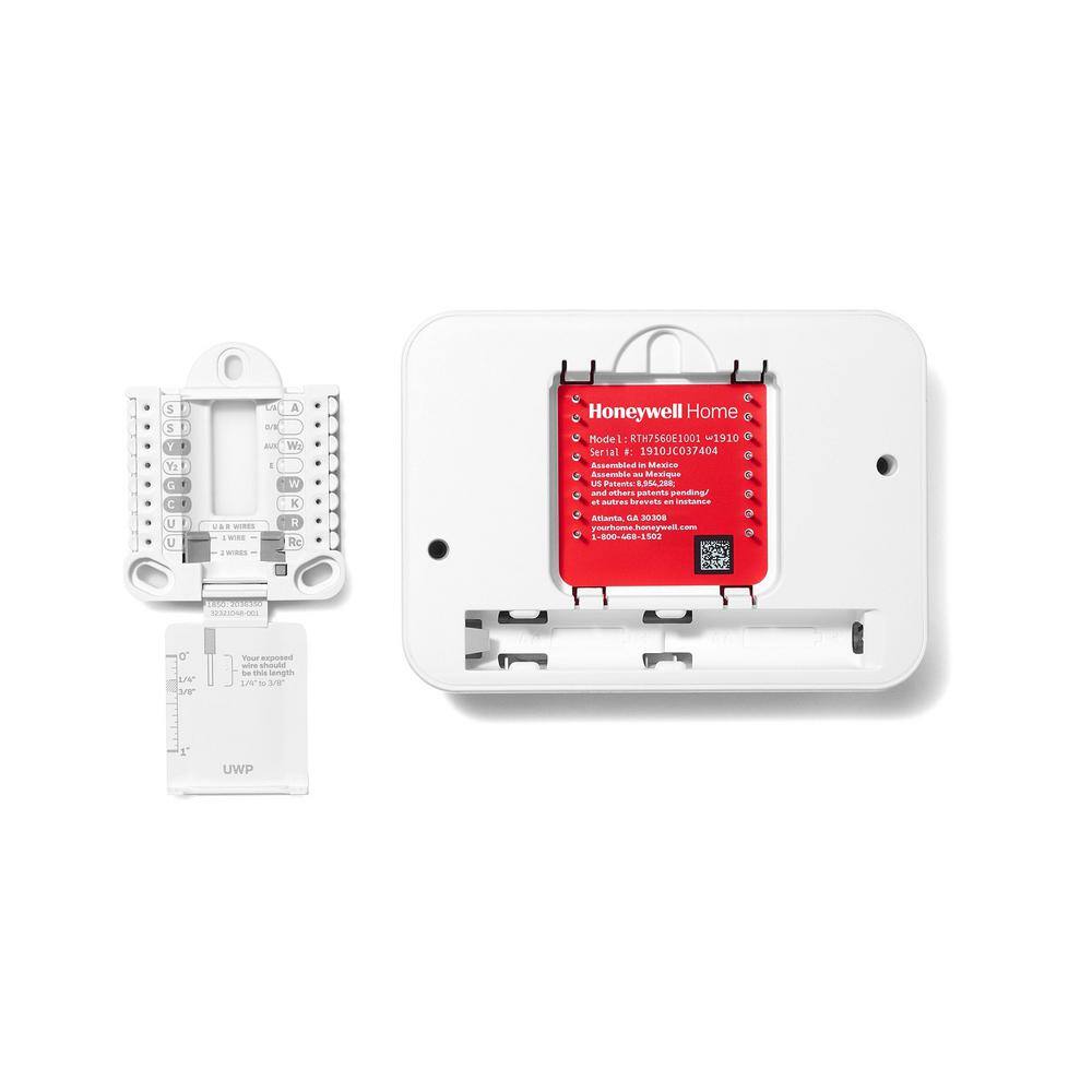 Honeywell Home T5 7-Day Programmable Thermostat with Digital Backlit Display RTH7560E