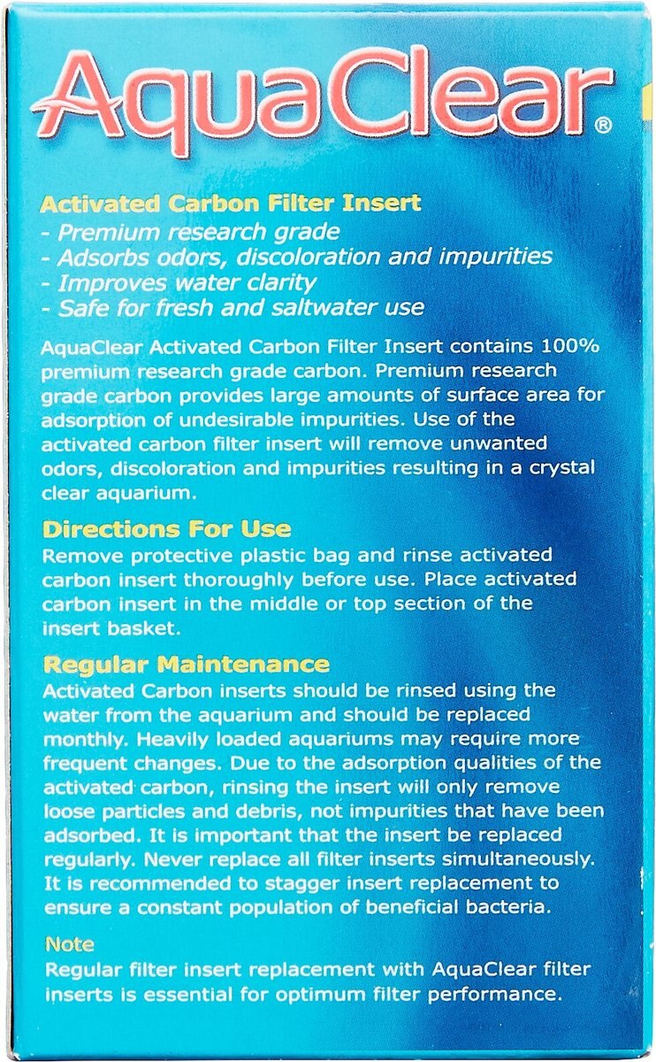 AquaClear Activated Carbon Filter Insert