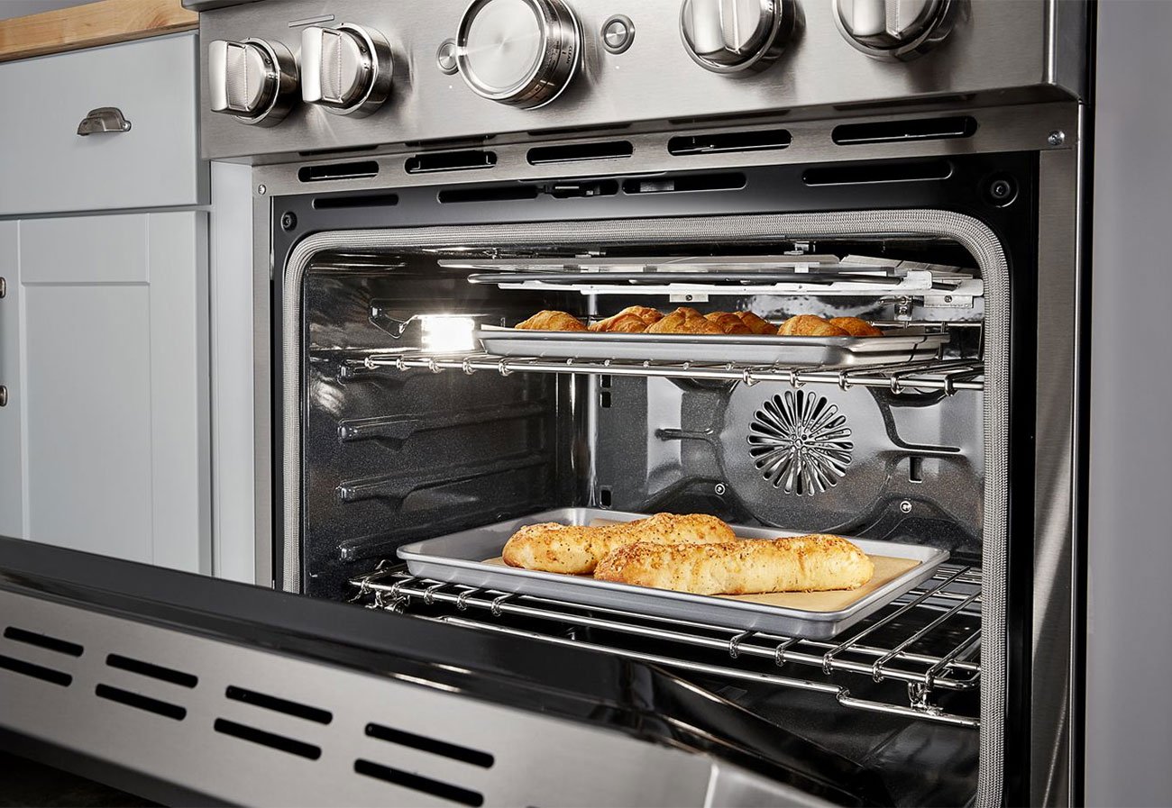 KitchenAid 30'' Stainless Steel Smart Commercial-Style Dual Fuel Range With 4 Burners