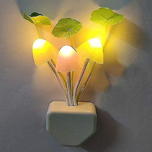 2pcs Dusk To Dawn Led Night Light Plug-in Wall Lamps