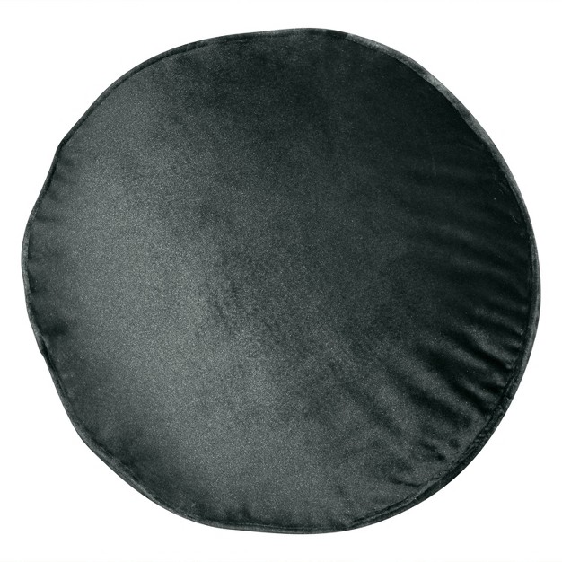 Panne Velvet Round Throw Pillow Edie home