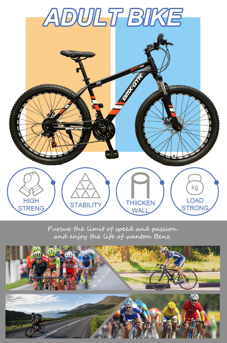 Adult 26 Inch Cheap Cycle/ carbon steel Fat Mountain Bicycle/ Fat Tire 21 speed Mountain Bike Bicycle