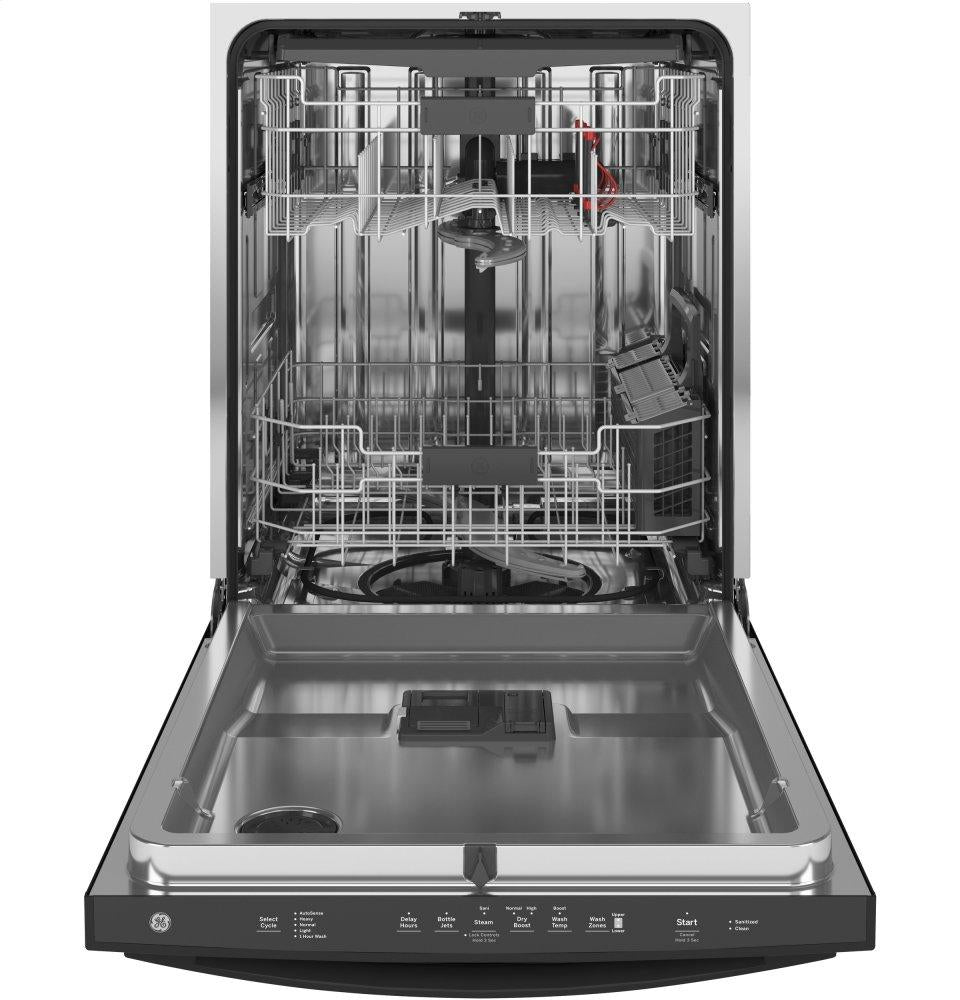 Ge Appliances GDT665SGNBB Ge® Top Control With Stainless Steel Interior Dishwasher With Sanitize Cycle & Dry Boost With Fan Assist