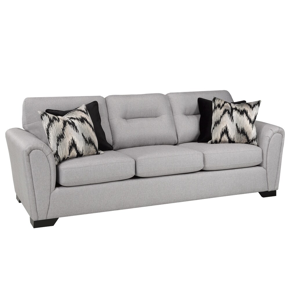 Sardinia Fabric Upholstered Sofa and Chair Set