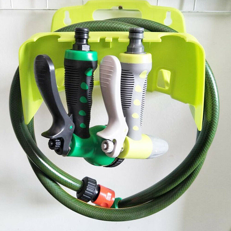 Water Hose Reel Holder Wall Mount Garden Hose Storage Pipe Fixing Bracket Hanger