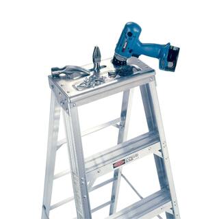 Werner 4 ft. Aluminum Step Ladder with 375 lb. Load Capacity Type IAA Duty Rating 404