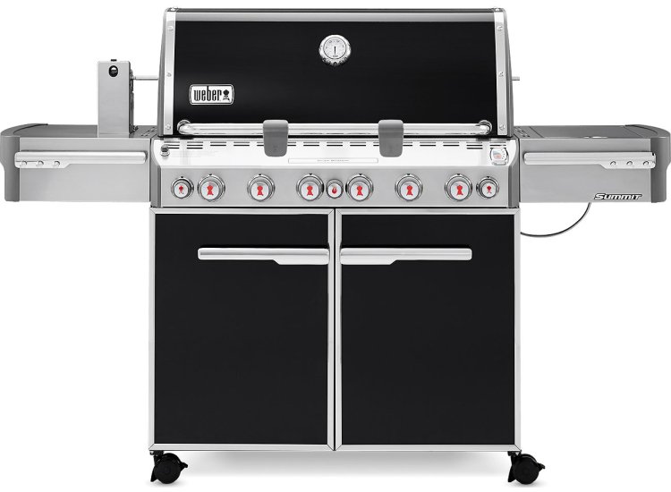 Weber Summit E-670 Black Liquid Propane Gas Grill