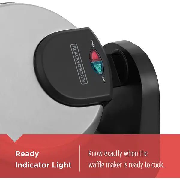 Black + Decker Belgian Flip Waffle Maker