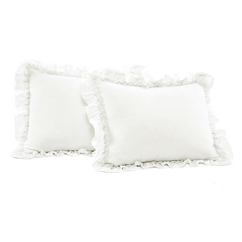 Lush Decor Ella Ruffle Lace Comforter Set