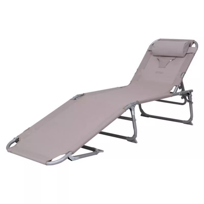 Outdoor Adjustable Chaise Lounge Recliner Chair