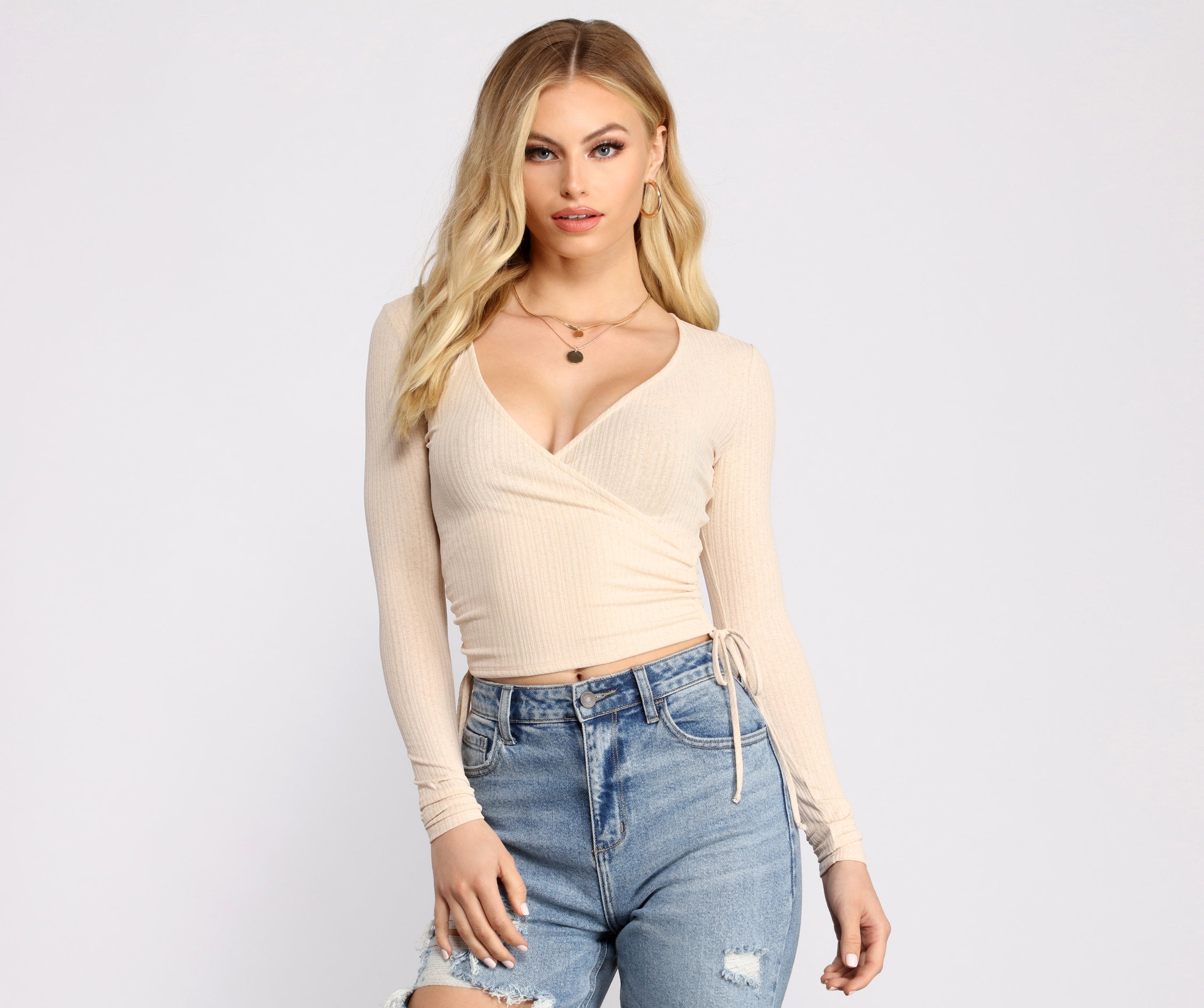 Casual Vibes Ribbed Knit Top