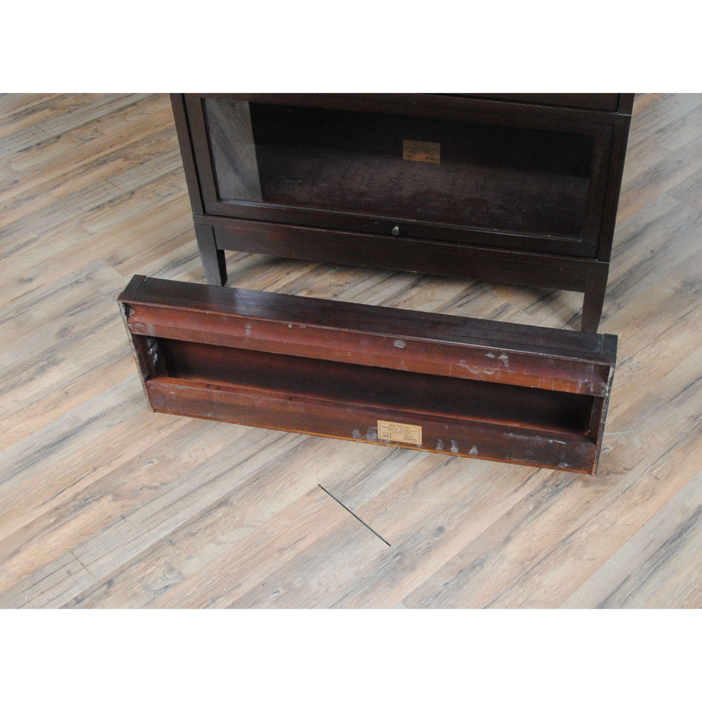 NVIN0343 Vintage Mahogany Globe Wernicke Bookcase   Transitional   Bookcases   by Niagara Furniture  Houzz