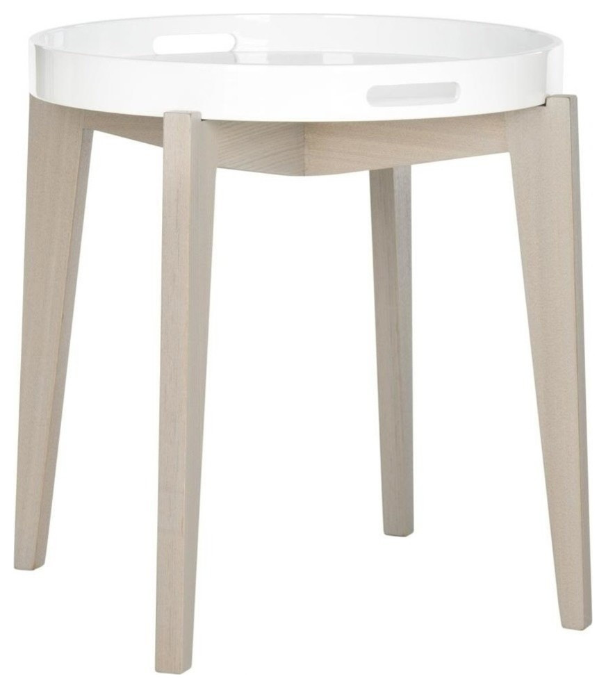 Safavieh Ben Lacquer Side Table   Transitional   Side Tables And End Tables   by Safavieh  Houzz