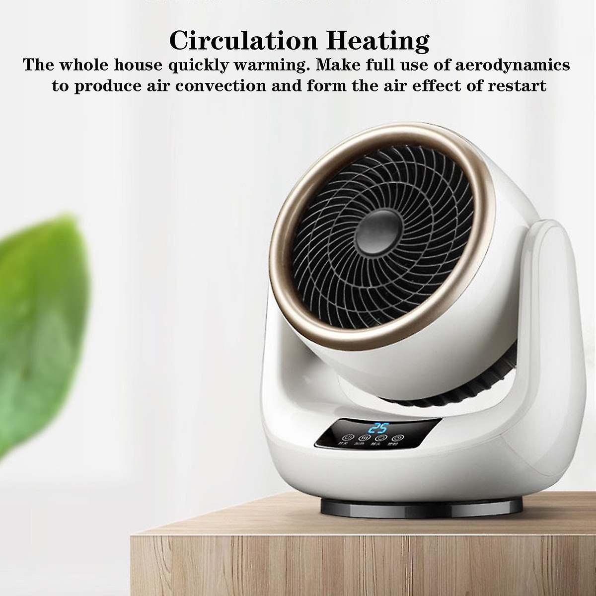 1500w Electric Heater Portable Fan Heater Mini Desktop Air Cold Warm Heater Fan Winter 3 Gears Home Handy Heating Machine