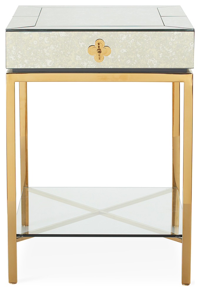 Delphine Tall Side Table   Contemporary   Side Tables And End Tables   by Jonathan Adler  Houzz