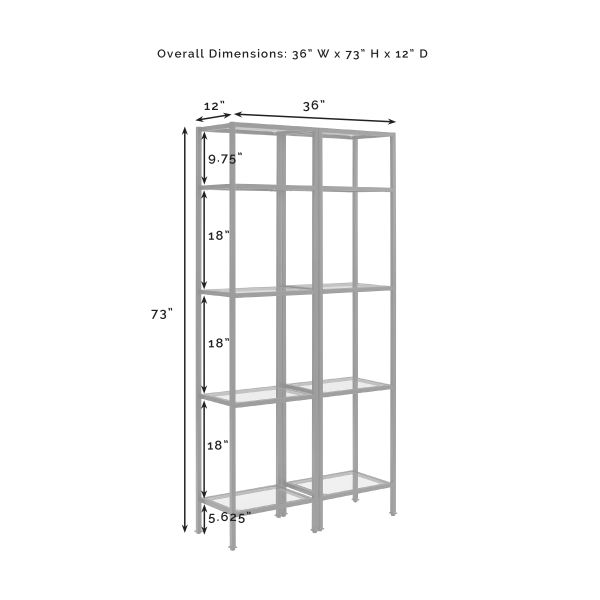 Aimee 2Pc Etagere Set