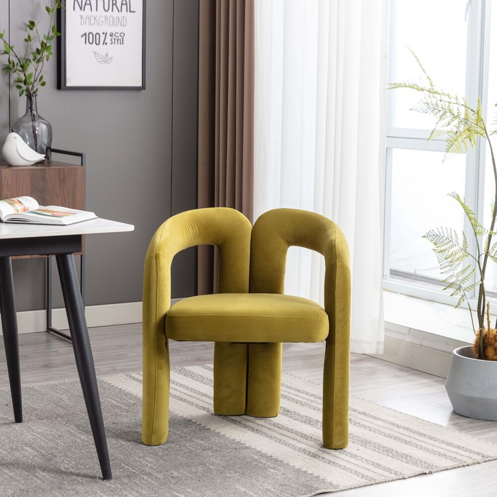 velvet Upholstered Dining Chair