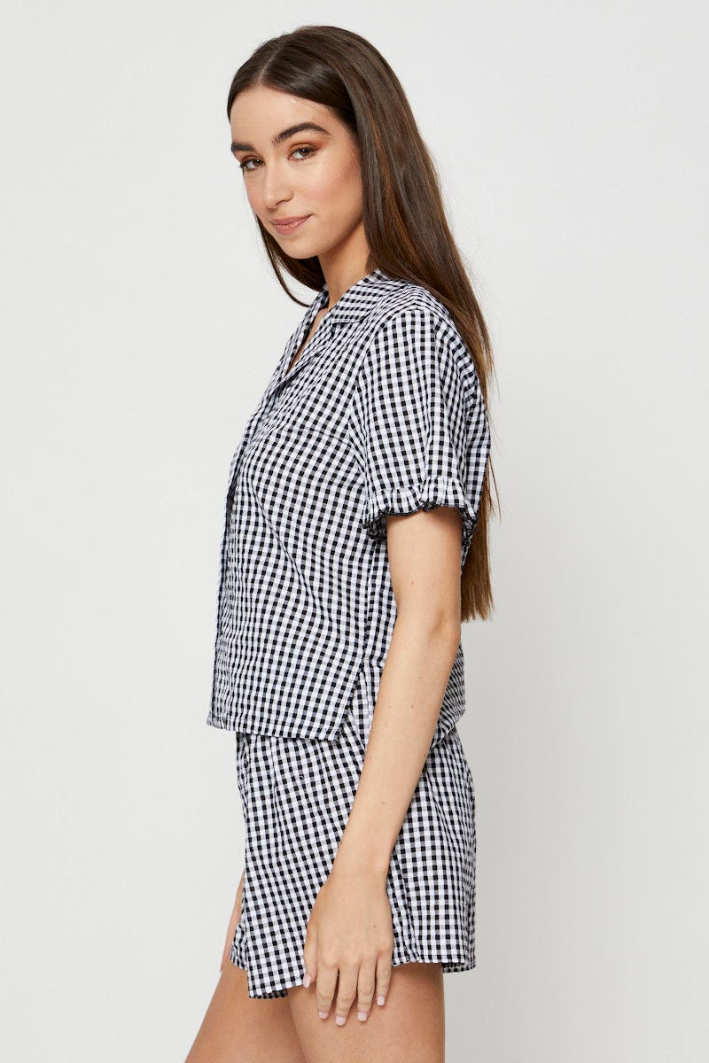 Check Pyjamas Set