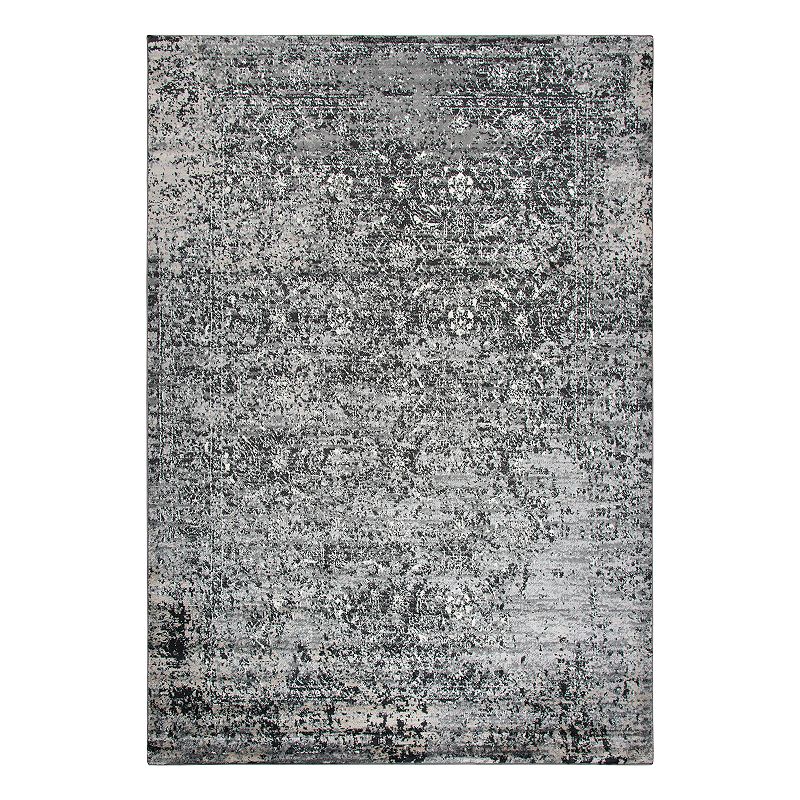 Rizzy Home Encore Traditional Overdyed Trellis Rug