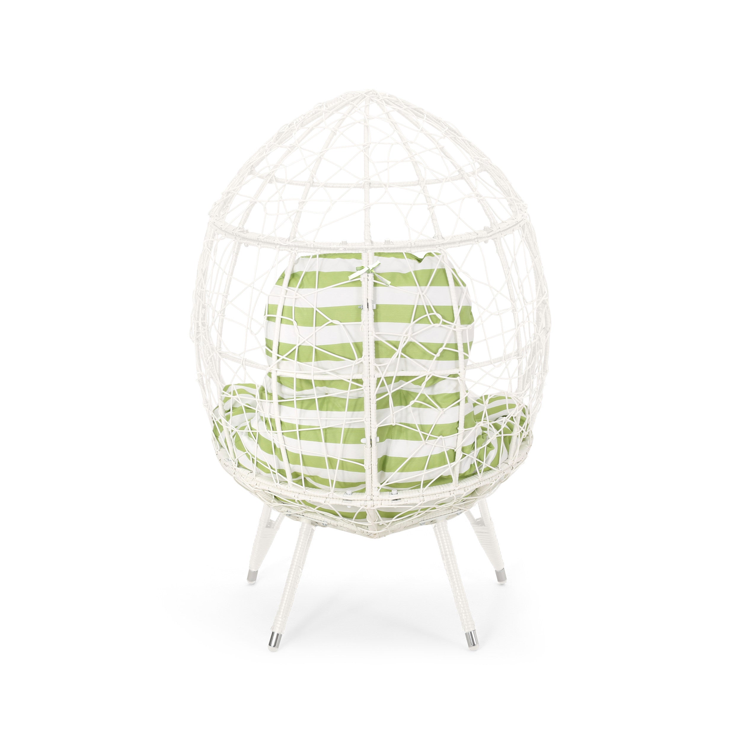 Hendryx Outdoor Freestanding Wicker Teardrop / Egg Chair