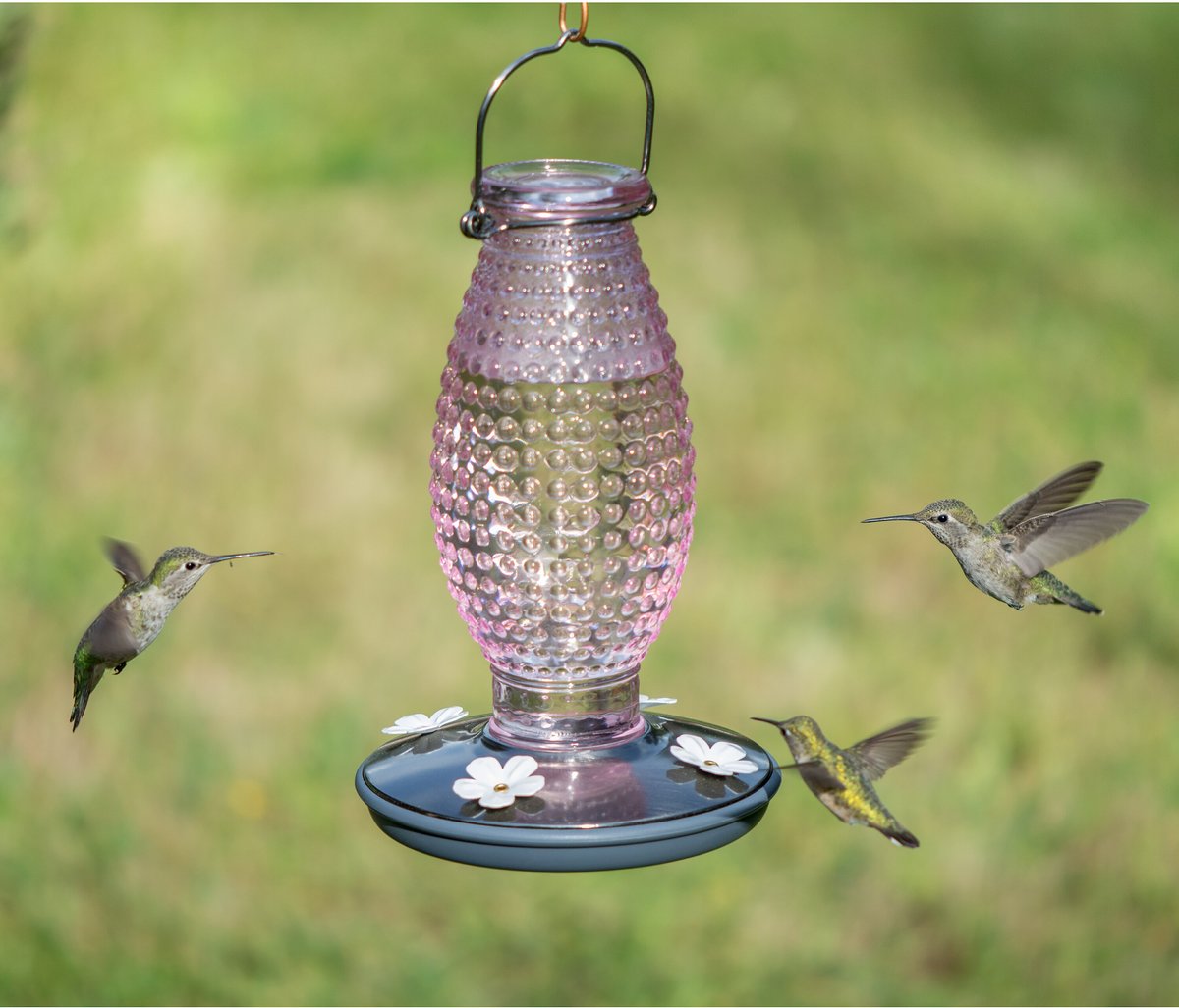 Perky-Pet Hobnail Vintage Hummingbird Feeder