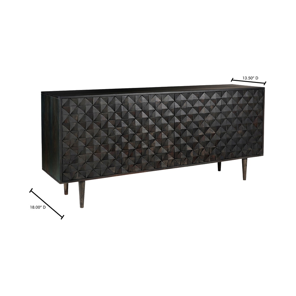 Aurelle Home Paolo Mid Century Modern Sideboard