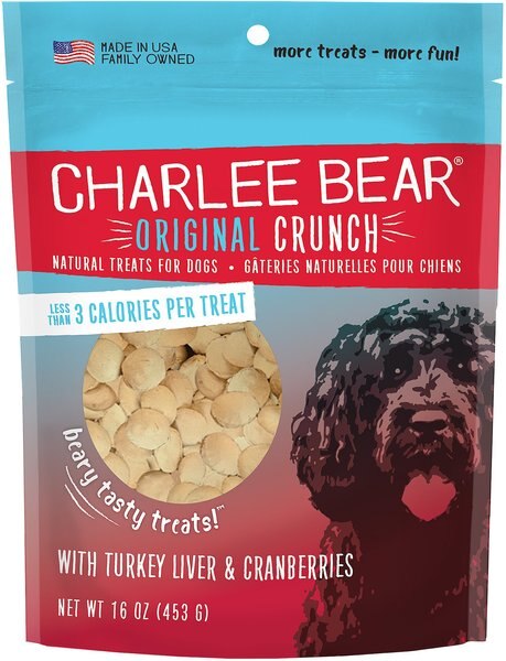 Charlee Bear Turkey Liver and Cranberries Flavor Dog Treats