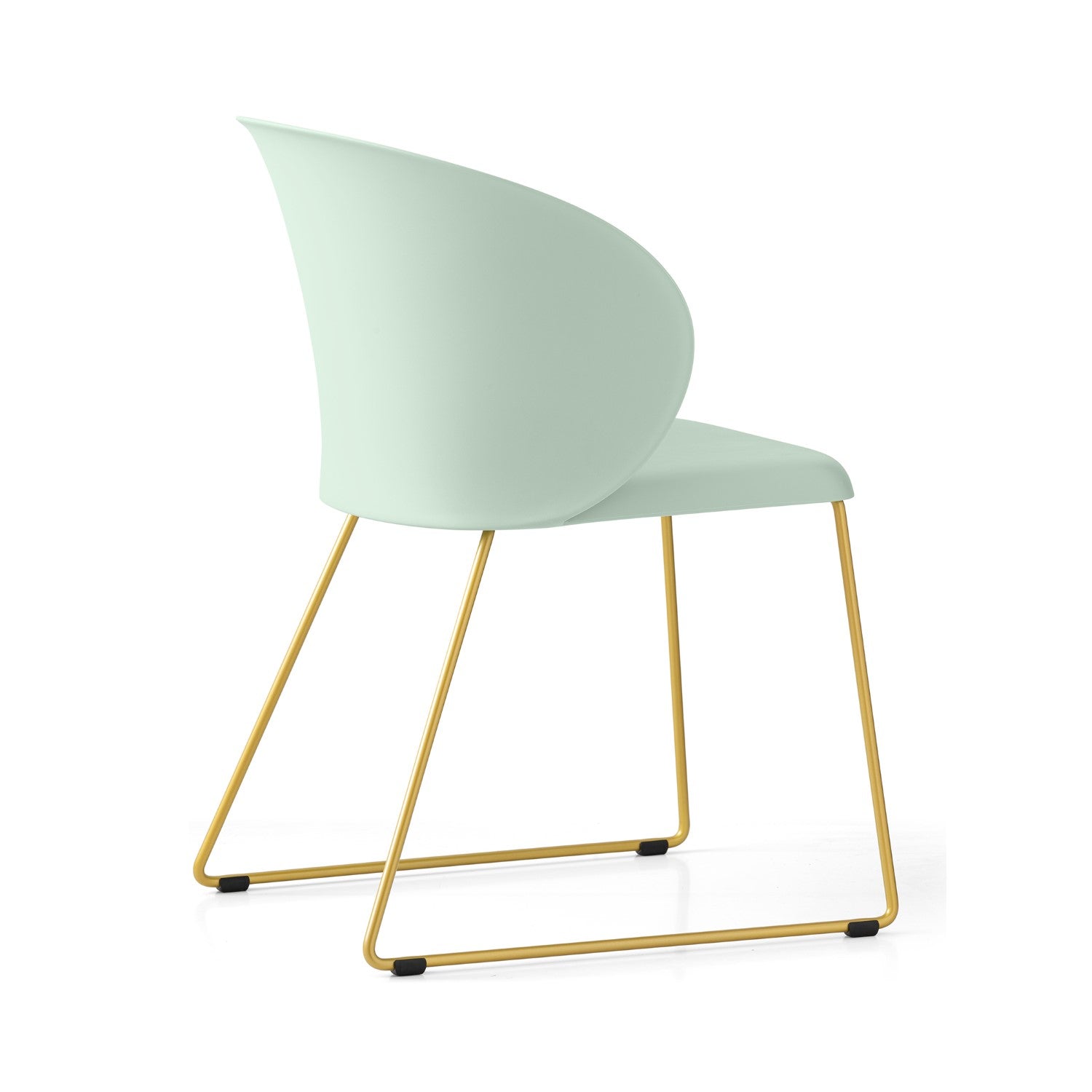 Tuka Indoor/Outdoor Painted Brass Leg Chair