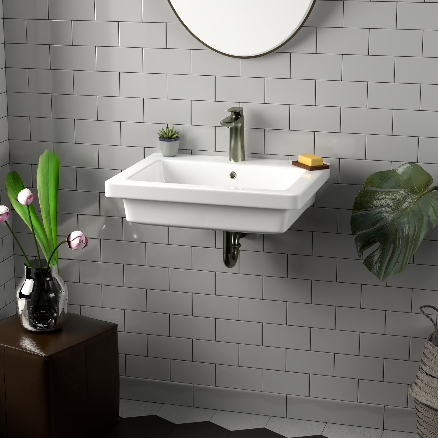 Resort 550 Wall-Hung Basin