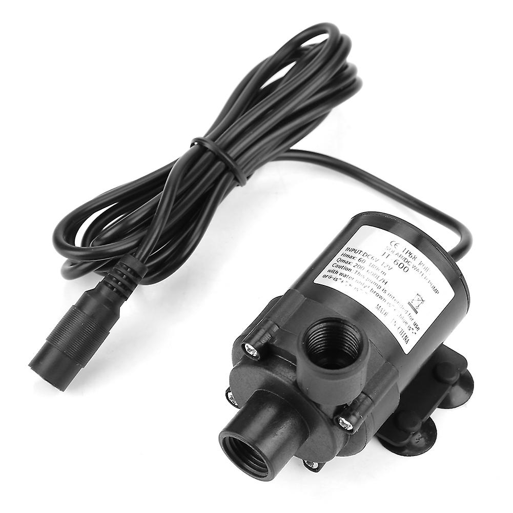 Mini Dc Brushless Water Pump 16mm Internal Thread 12v -40 ~100