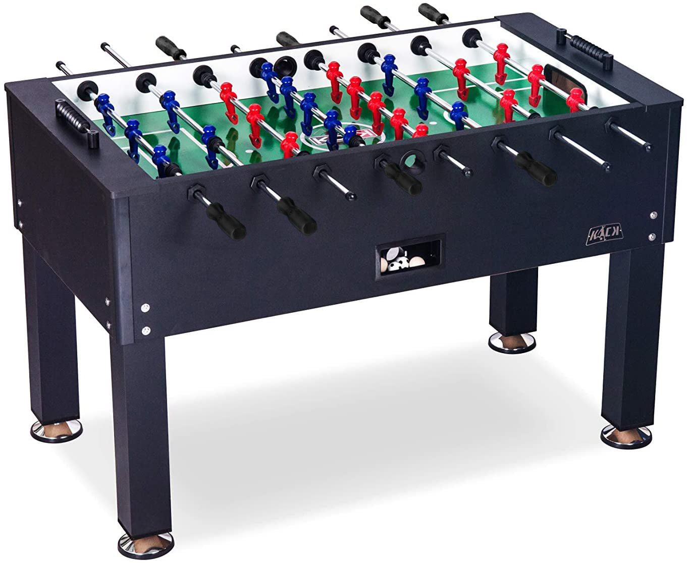 KICK Onyx 55" Black Foosball Table