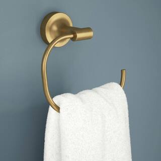 Franklin Brass Voisin Towel Ring in Satin Gold VOI46-BB