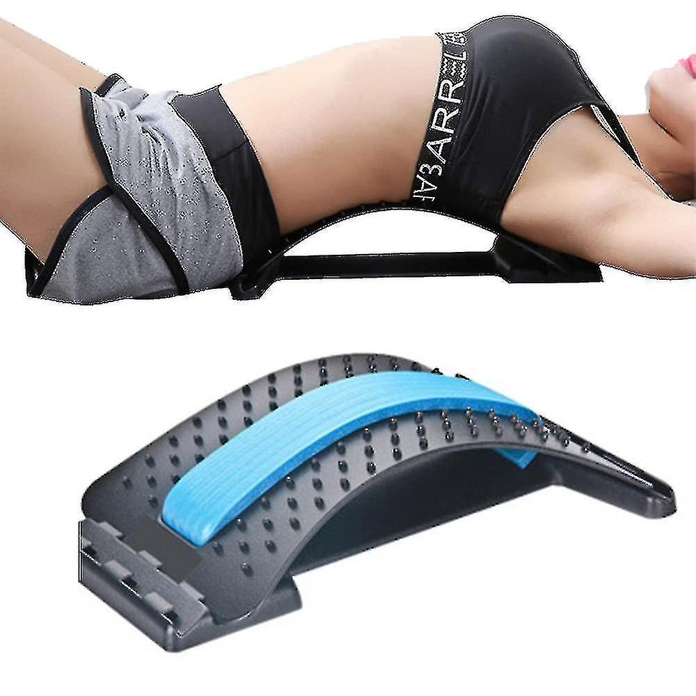 Back Stretcher Lumbar Support Massager With A Ressure Points