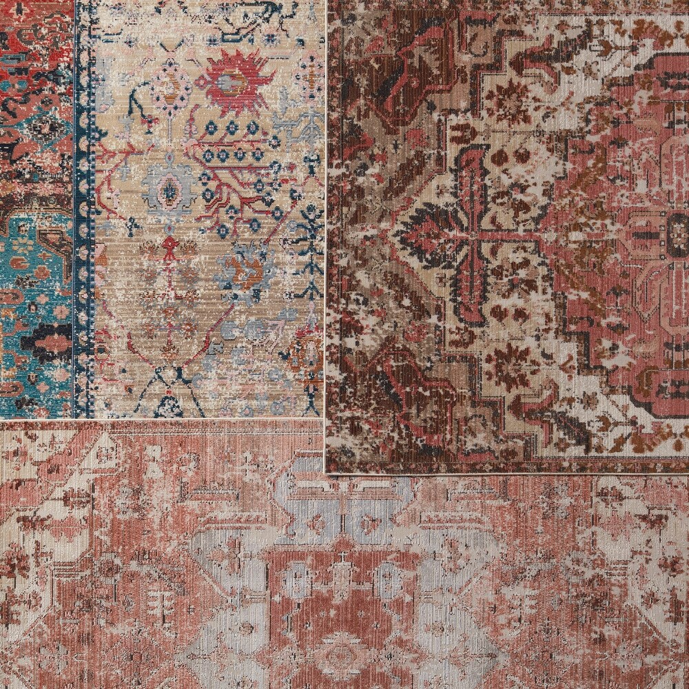 Diem Indoor/ Outdoor Medallion Area Rug