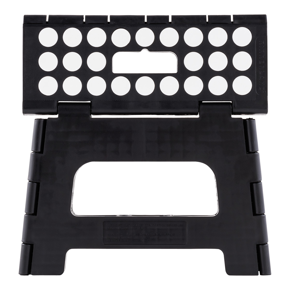 Kikkerland Black Easy Folding Step Stool