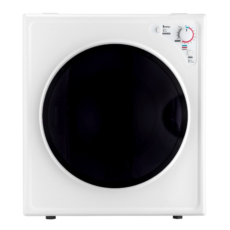 2.6 Cu.Ft. Compact portable Household clothes Dryer in White