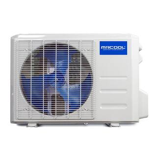 MRCOOL DIY 24000 BTU 2.25-Ton 2-Zone 22 SEER Ductless Mini-Split AC and Heat Pump with 12K+12K  2525ft Lines DIYM227HPW02C07