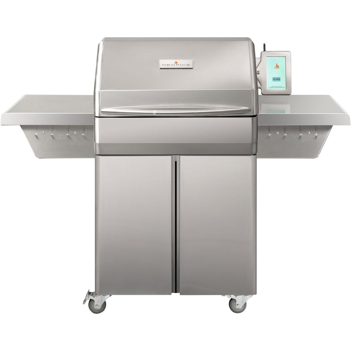 Memphis Grills Pro ITC3 Wi-Fi Controlled 28-Inch 304 Stainless Steel Pellet Grill