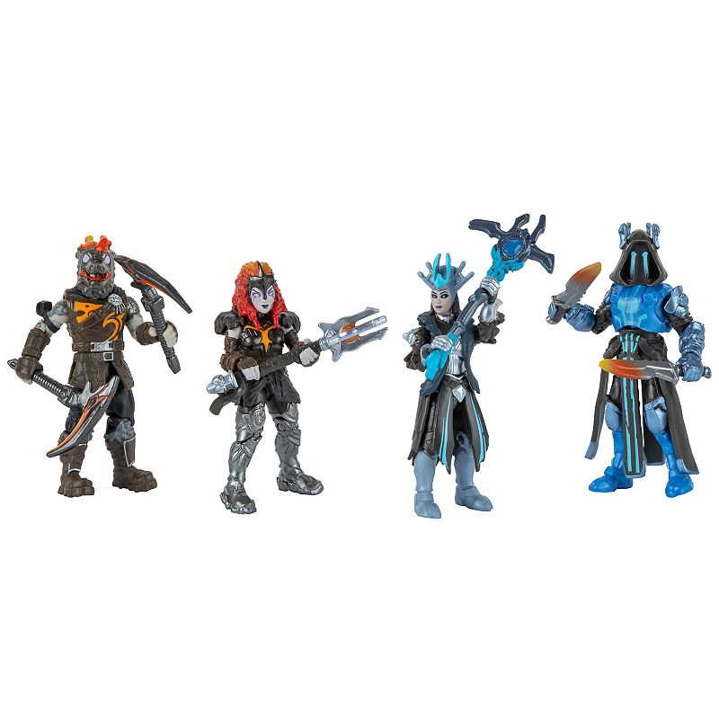 Fortnite Legendary Micro Series Ice vs Fire 4-Pack Mini Figures