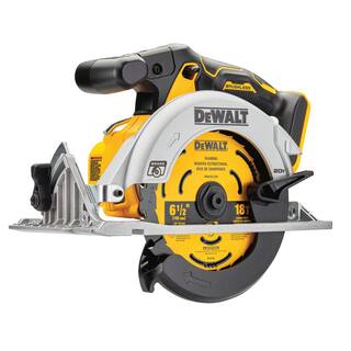 DW 20V MAX Cordless Brushless 6-12 in. Circular Saw and (1) 20V MAX Premium Lithium-Ion 5.0Ah Battery DCS565BW205