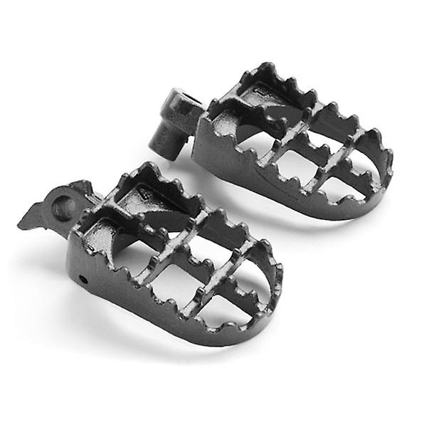 MX Foot Pegs Motocross Dirt Bike Footrests L and R Compatible with 1998-2005 Gas Gas Enducross EC 250