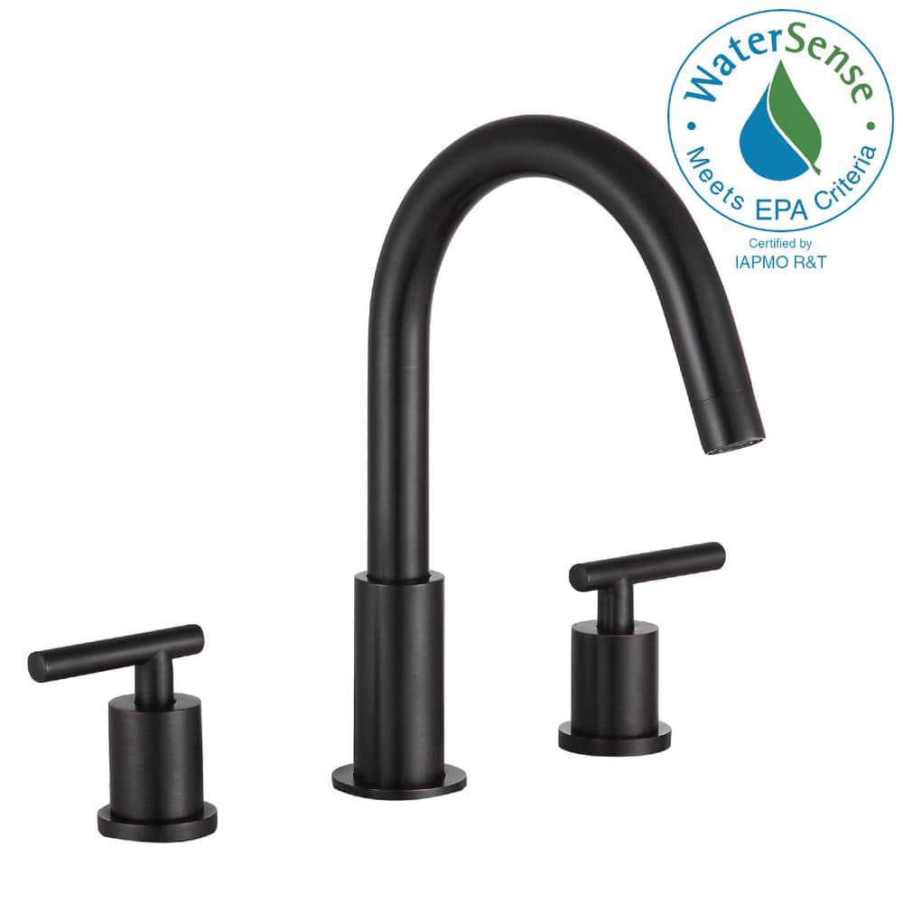 ANZZI Roman 8 in Widespread 2Handle Bathroom Faucet in Oil Rubbed Bronze