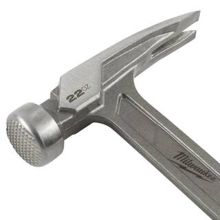 MW 22 oz. Milled Face Framing Hammer with Hammer Loop 48-22-9022-48-22-8149